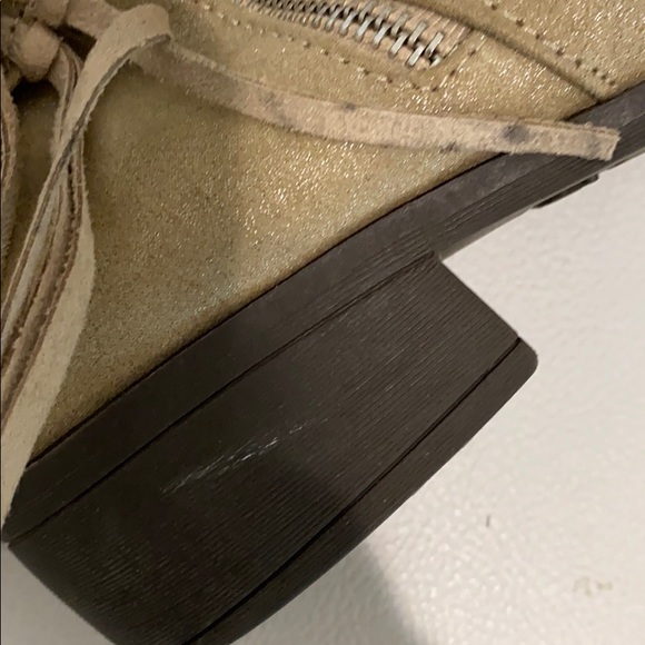 Embellished Fringe Shorty Boots - Picture 12 of 13